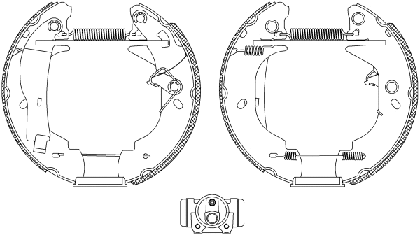 Brake Shoe Set (R0565)