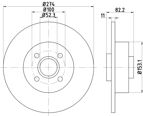 Brake Disc (54414)