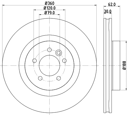 Brake Disc (54620)