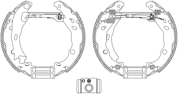 Brake Shoe Set (R1230)