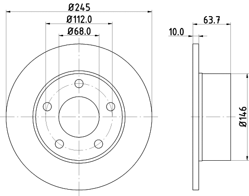 Brake Disc (53924)