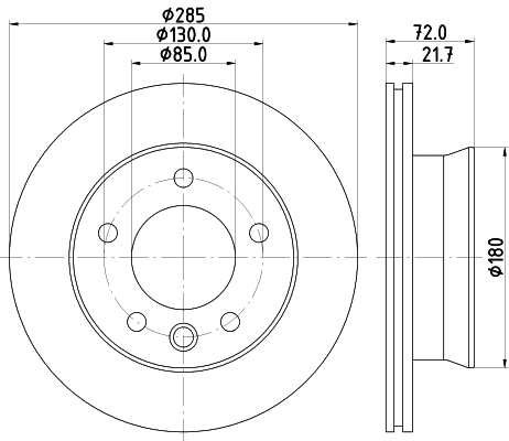 Brake Disc (59278)