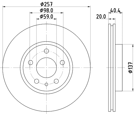 Brake Disc (50126)