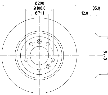 Brake Disc (54296)
