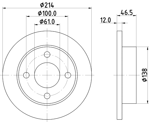 Brake Disc (52314)