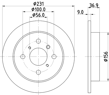 Brake Disc (54698)