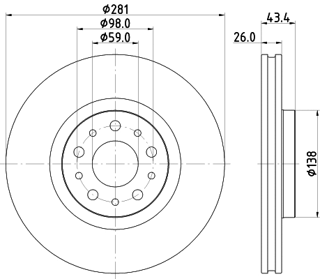 Brake Disc (56048)