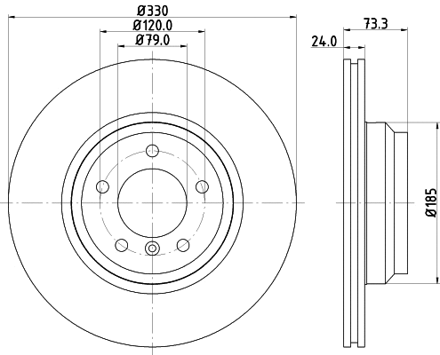 Brake Disc (54378)