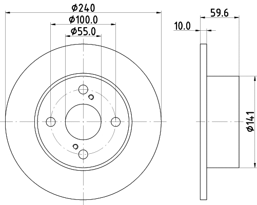 Brake Disc (54360)