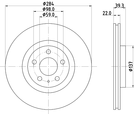 Brake Disc (50124)