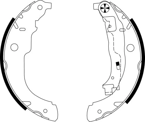 Brake Shoe Set (H9950)