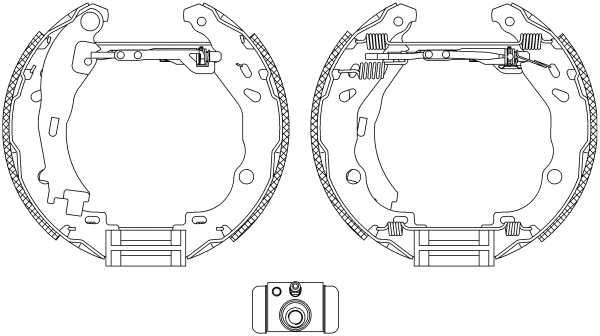 Brake Shoe Set (R1301)