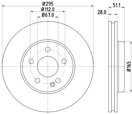 Brake Disc (55548)