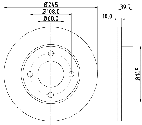 Brake Disc (53916)