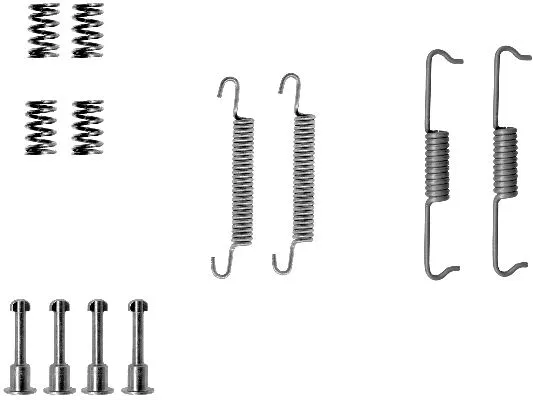 Accessory Kit, parking brake shoes (X0175)