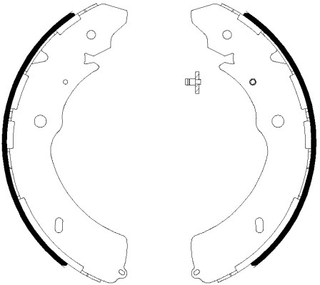 Brake Shoe Set (H1852)