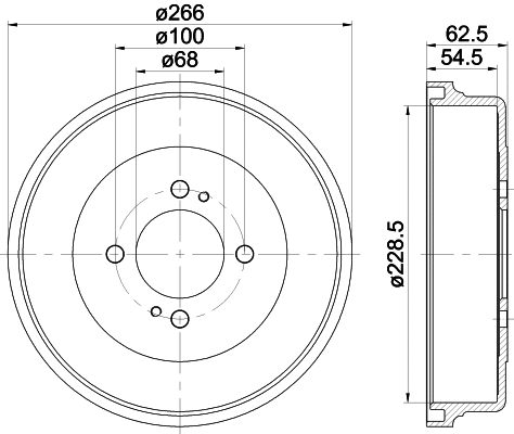 Brake Drum (61299)
