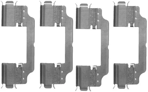 Accessory Kit, disc brake pad (K0182)