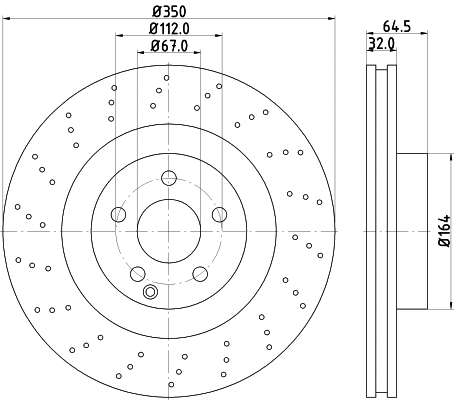 Brake Disc (54764)