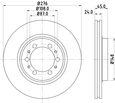 Brake Disc (50219)