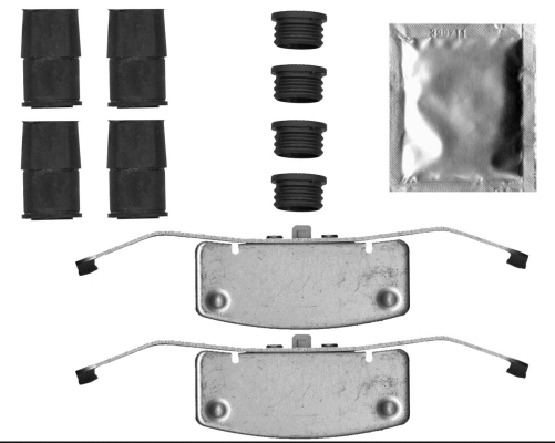 Accessory Kit, brake caliper (K0712)