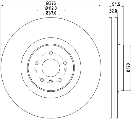 Brake Disc (54766)