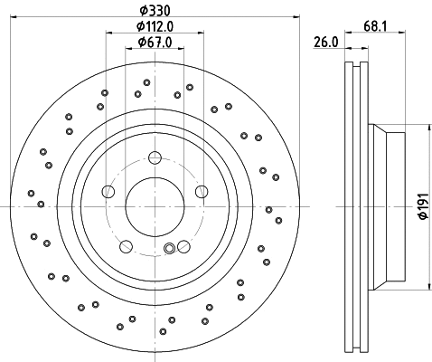 Brake Disc (54200)