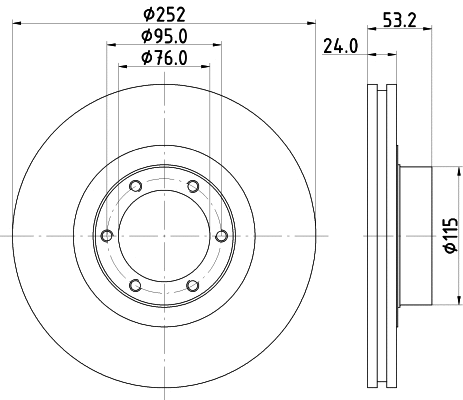 Brake Disc (52822)