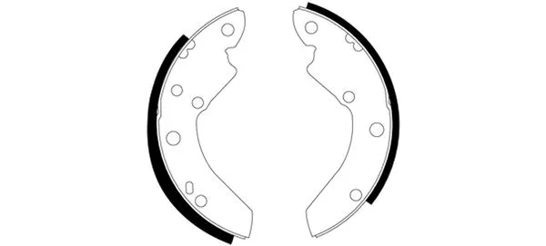 Brake Shoe Set (H1074)