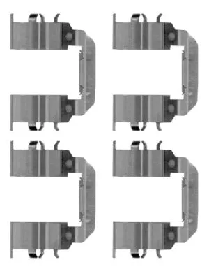Accessory Kit, disc brake pad (K0370)