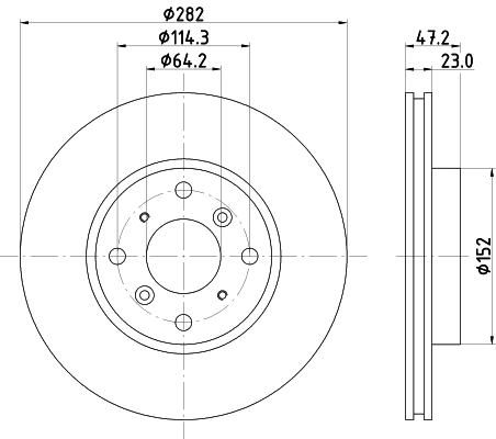 Brake Disc (50216)