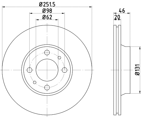 Brake Disc (53101)