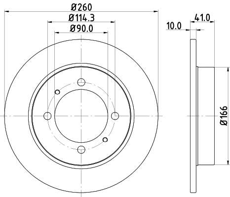 Brake Disc (54024)