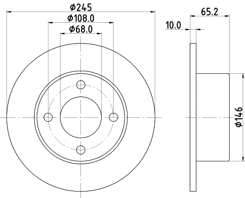 Brake Disc (53921)