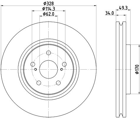 Brake Disc (56495HC)