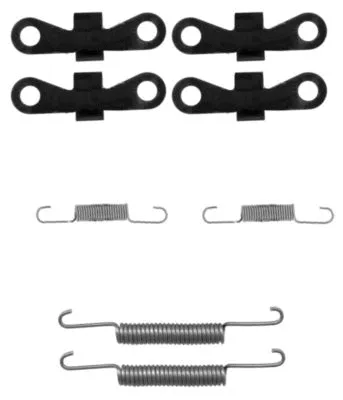 Accessory Kit, parking brake shoes (X0182)