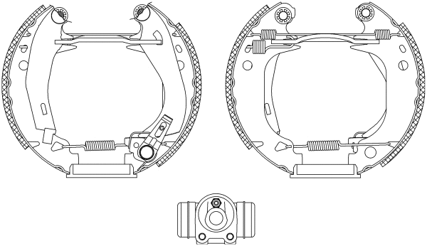 Brake Shoe Set (R0415)