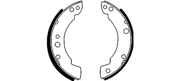 Brake Shoe Set (H8000)