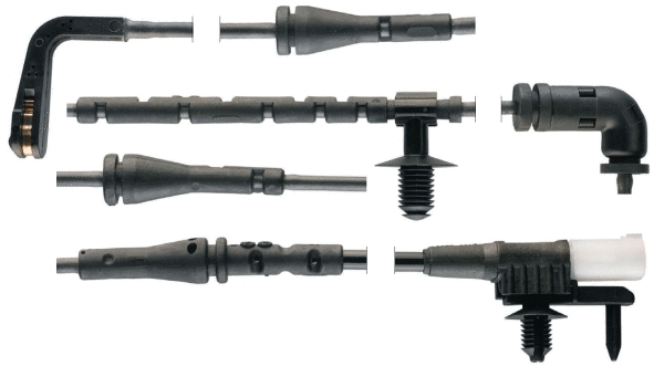 Warning Contact, brake pad wear (P8723)