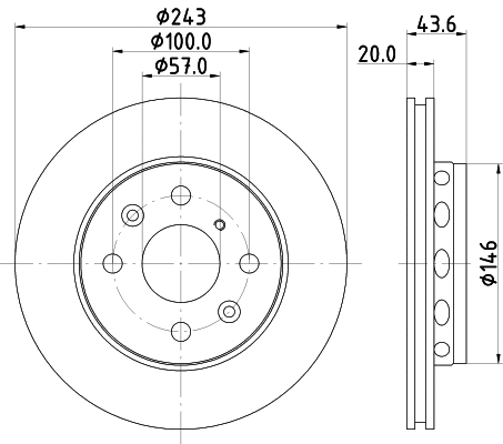 Brake Disc (51601)
