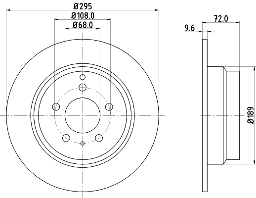 Brake Disc (54009)