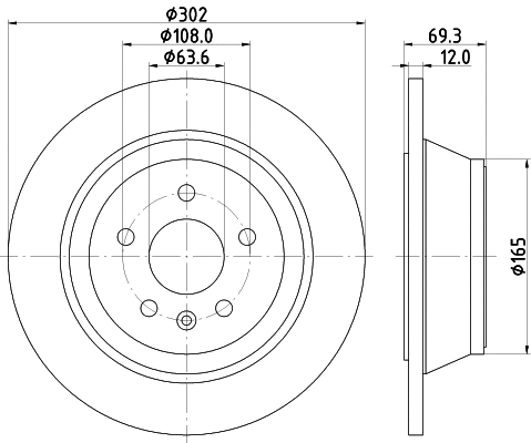 Brake Disc (54684)