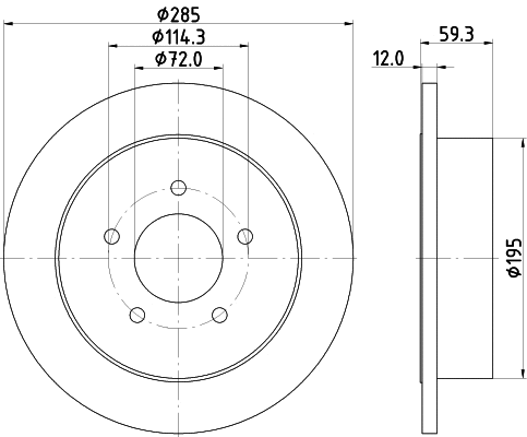 Brake Disc (54940)
