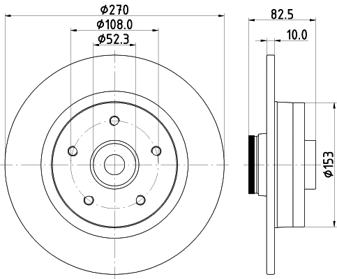 Brake Disc (55372)