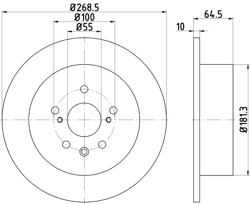 Brake Disc (54729)