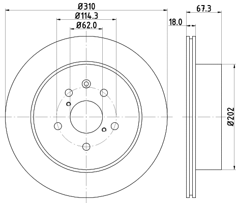 Brake Disc (54480)