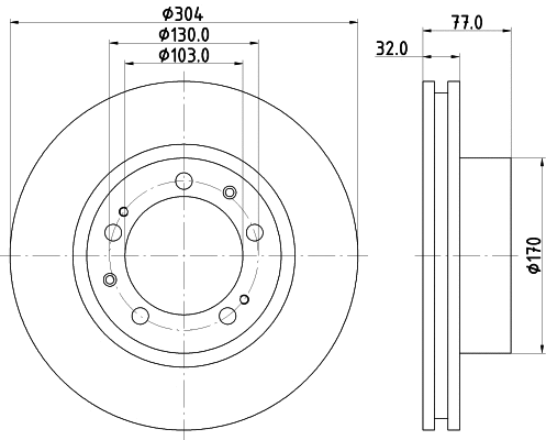 Brake Disc (52615)