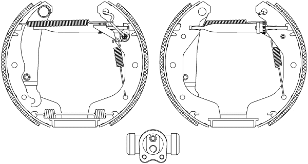 Brake Shoe Set (R1327)