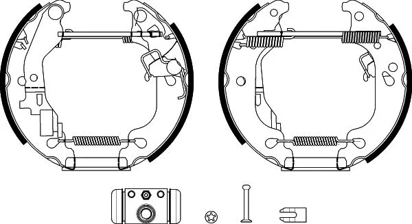 Brake Shoe Set (R1386)