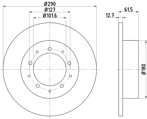 Brake Disc (52902)